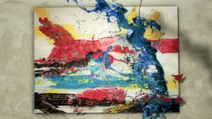 Ontoarte colours on canvas